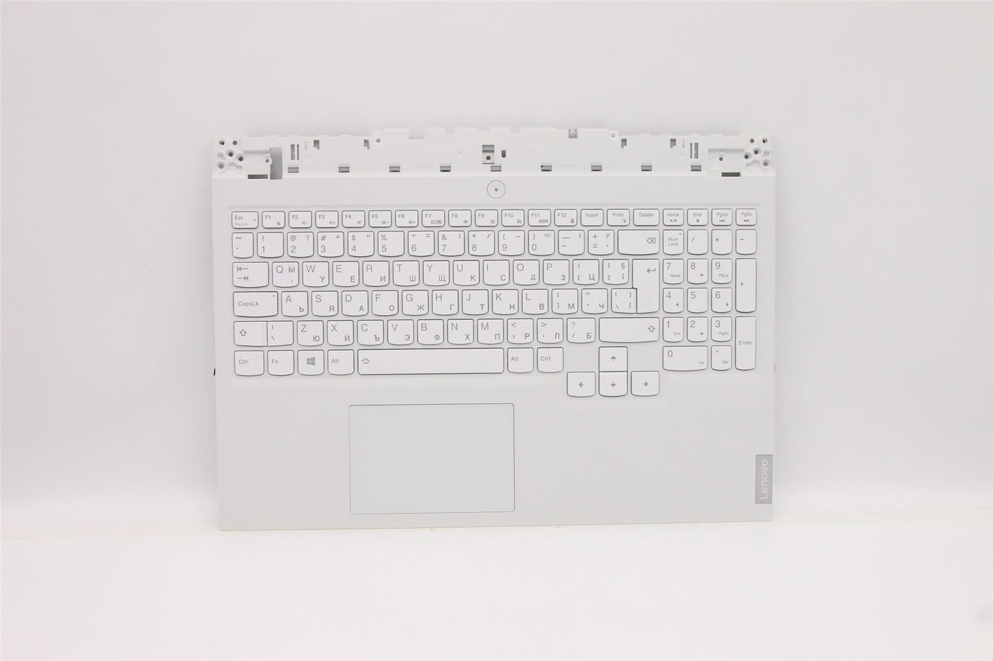 Lenovo 5 15ITH6 Palmrest Cover Touchpad Keyboard Bulgarian White 5CB1D12358