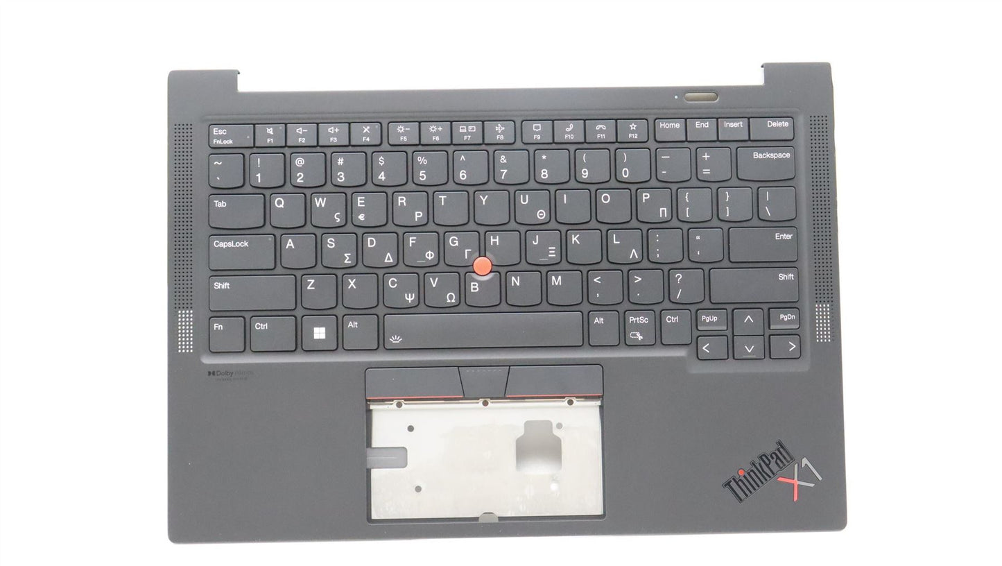 Lenovo ThinkPad X1 10th Gen Keyboard Palmrest Top Cover Greek 5M11H44152