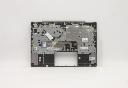 Lenovo ThinkBook 13s-IML Palmrest Cover Keyboard Belgian Grey Backlit 5CB0W44287