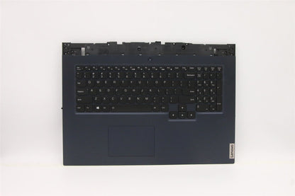 Lenovo 5 17ITH6H Palmrest Cover Touchpad Keyboard US Phantom Blue 5CB1D20016