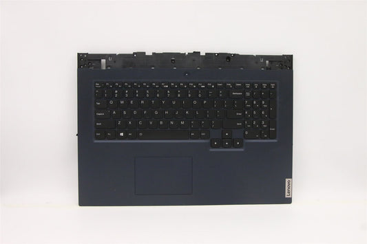 Lenovo 5 17ITH6H Palmrest Cover Touchpad Keyboard US Phantom Blue 5CB1D20016
