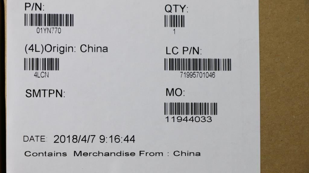 Lenovo NB_KYB FRU COMO NM,LTN,KB-BL,SV,JP 01YN770