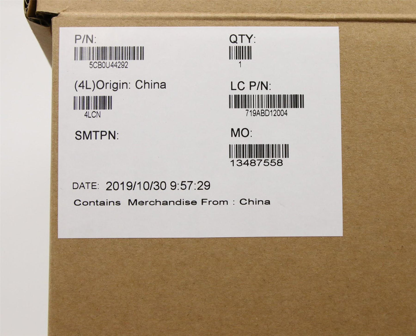Lenovo LCD COVER L 81Q9_FHD_MC 5CB0U44292
