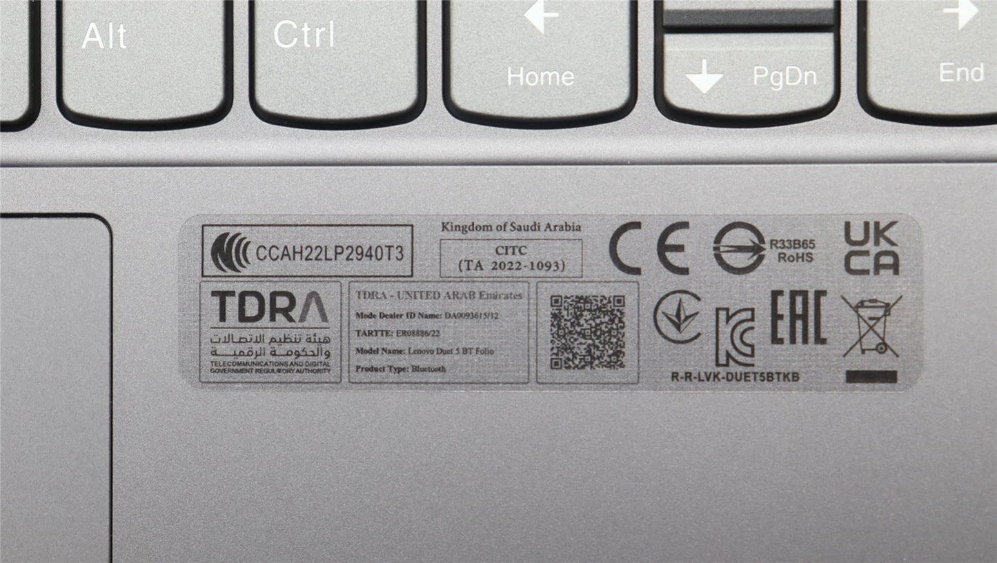 Lenovo Upper Case ASM_RUS WT 82TQ BL SG 5CB1J10658