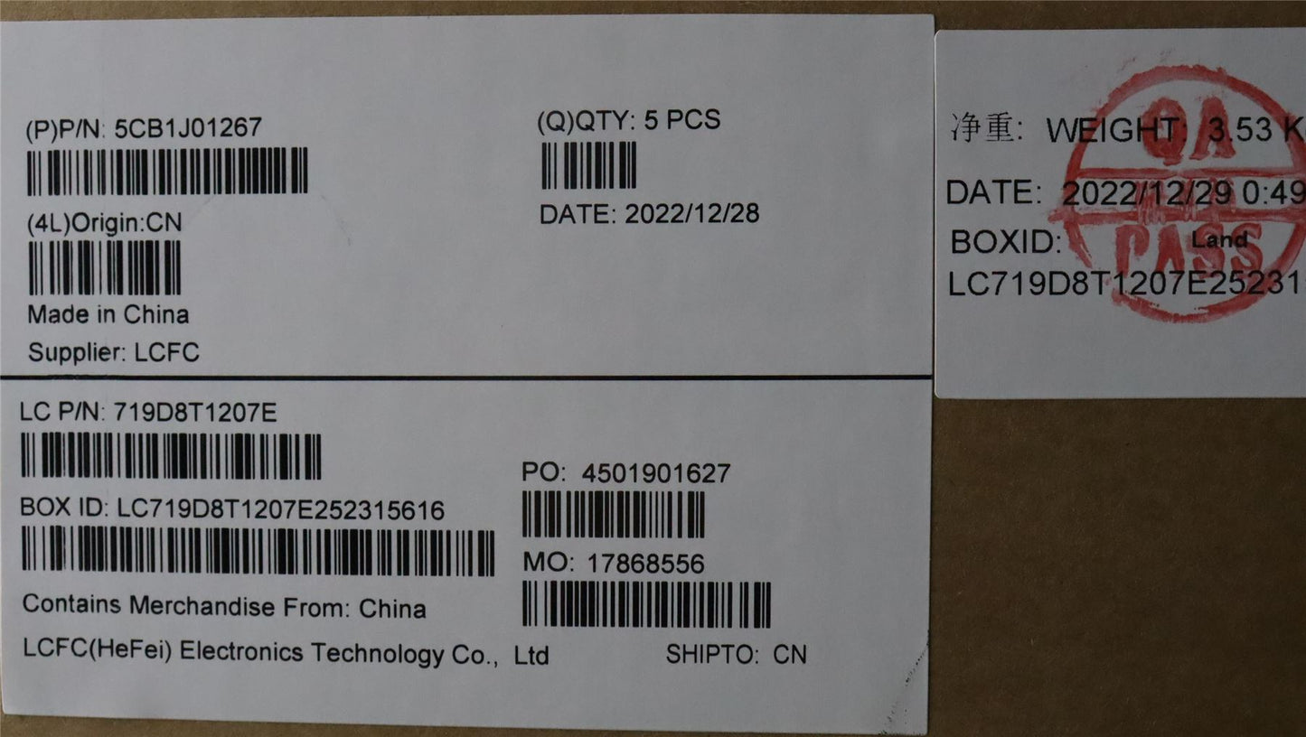 Lenovo Upper Case ASM_BELL82SFNF_AB_BL_PC 5CB1J01267