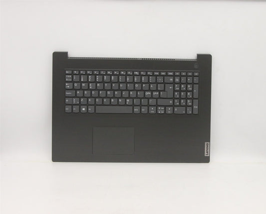 Lenovo V17-IIL Palmrest Touchpad Cover Keyboard German Grey 5CB0Z47756