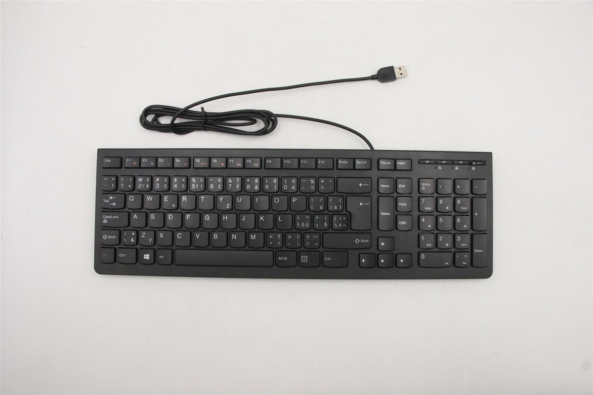 Lenovo Sunrex EKB-10YA (CZ-SL) B-S USB KB-LVT8 Czech Slovenian Keyboard 25209116