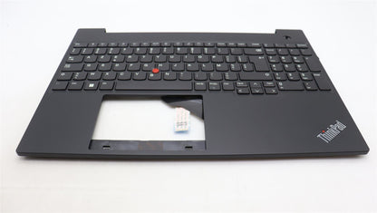 Lenovo ThinkPad E16 Gen 1 Keyboard Palmrest Top Cover Belgian Black 5M11H94757