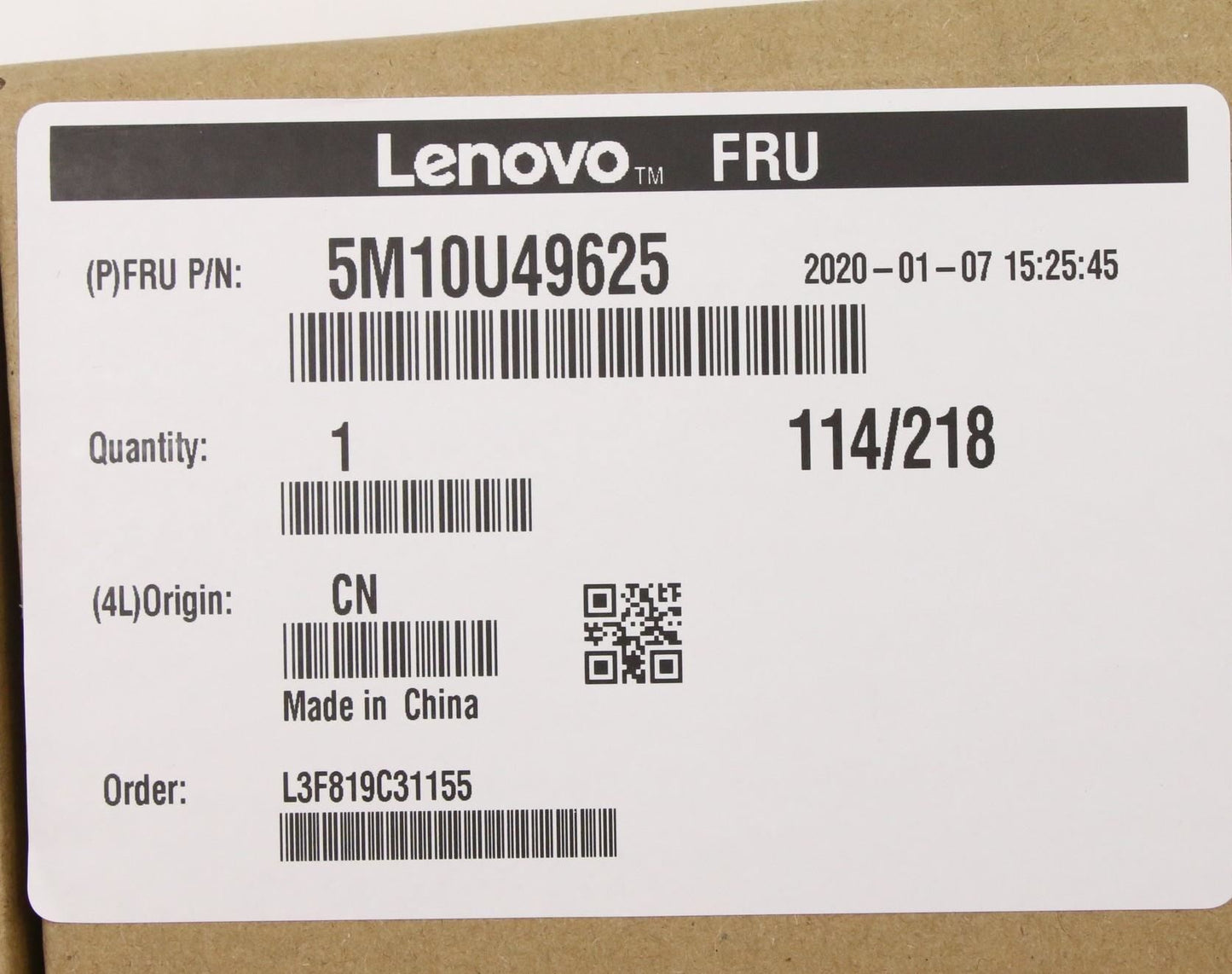 Lenovo 5M10U49625 MECH_ASM Tiny3 pro VESA Mount kit