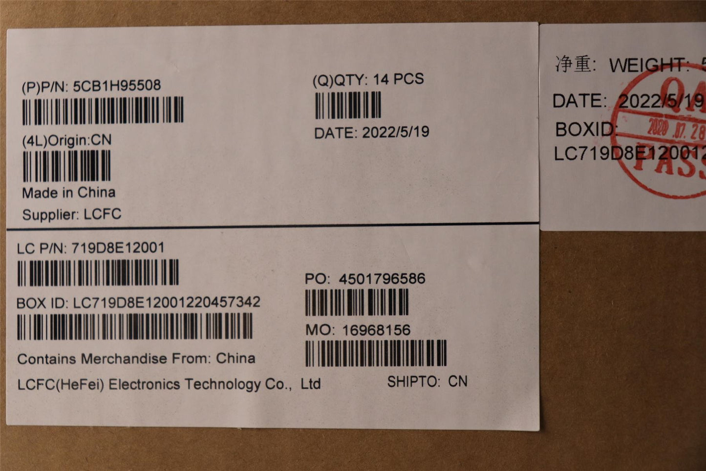 Lenovo Lower Case L 82SF ML SG 5CB1H95508