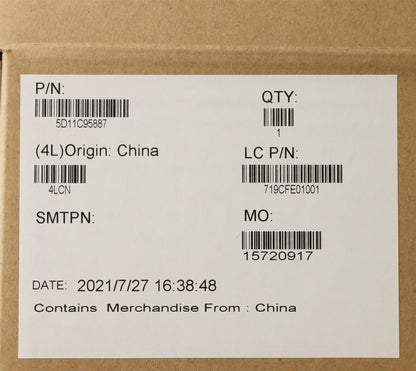 Lenovo DISPLAY 15.6 4KOLEDTSPNLAR/AS-LB TS ASSY 5D11C95887