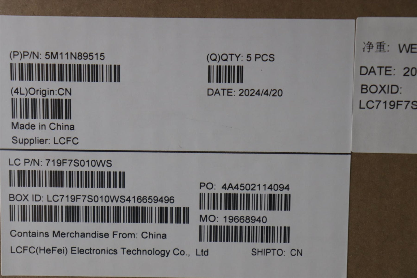 Lenovo MECH_ASM BL KB BK MG WW CZE/SLK PMX 5M11N89516