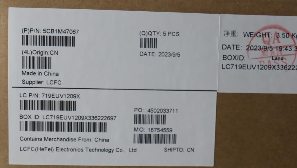 Lenovo COVER Upper Case ASM_ENG L 83EMAG NBL 5CB1M47067