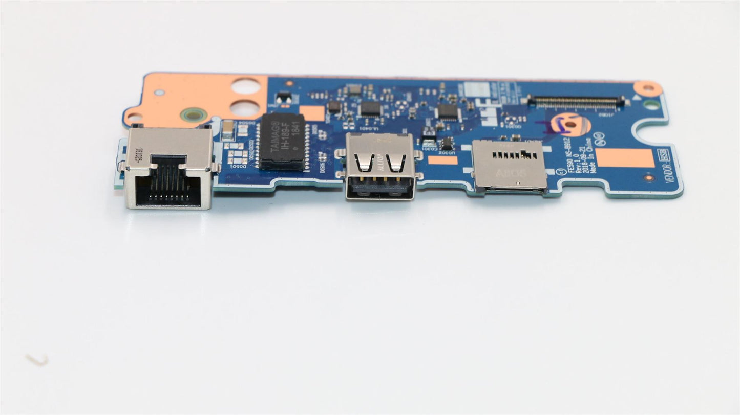 Lenovo ThinkPad E590 USB LAN Ethernet Card Reader Board 02DL839