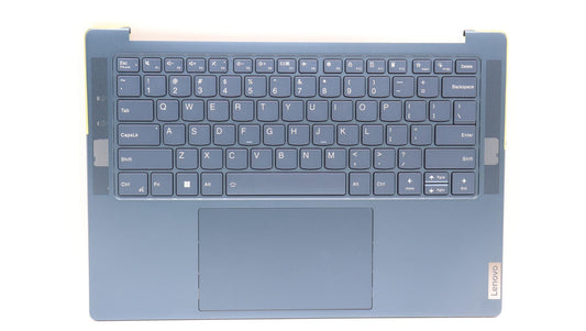 Lenovo Yoga 7 14ARP8 Palmrest Cover Touchpad Keyboard US Tidal Teal 5CB1L50312