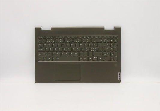 Lenovo IdeaPad 7 15ITL5 Palmrest Cover Touchpad Keyboard Dark Moss 5CB1A22450
