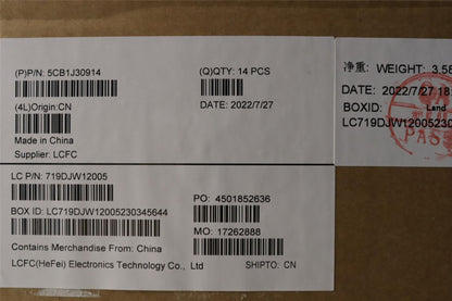 Lenovo LCD Cover L82U9 OG Touch 5CB1J30914