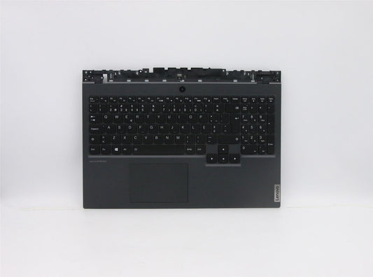 Lenovo Legion 5-15ARH05 Keyboard Palmrest Top Cover Portuguese Black 5CB0Z27686