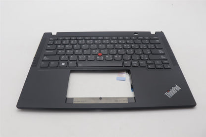 Lenovo ThinkPad X13 Gen 4 Keyboard Palmrest Top Cover Arabic Black 5M11L85862