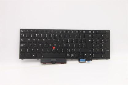 Lenovo ThinkPad T15g 2 P15 2 Keyboard Canadian French Black Backlit 5N21B44361