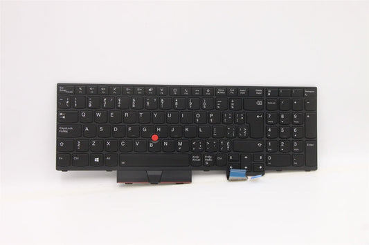Lenovo ThinkPad T15g 2 P15 2 Keyboard Canadian French Black Backlit 5N21B44361