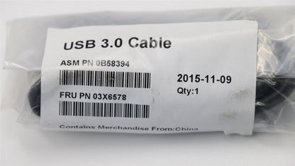 Lenovo FRU PN for USB3.0 cable 03X6578