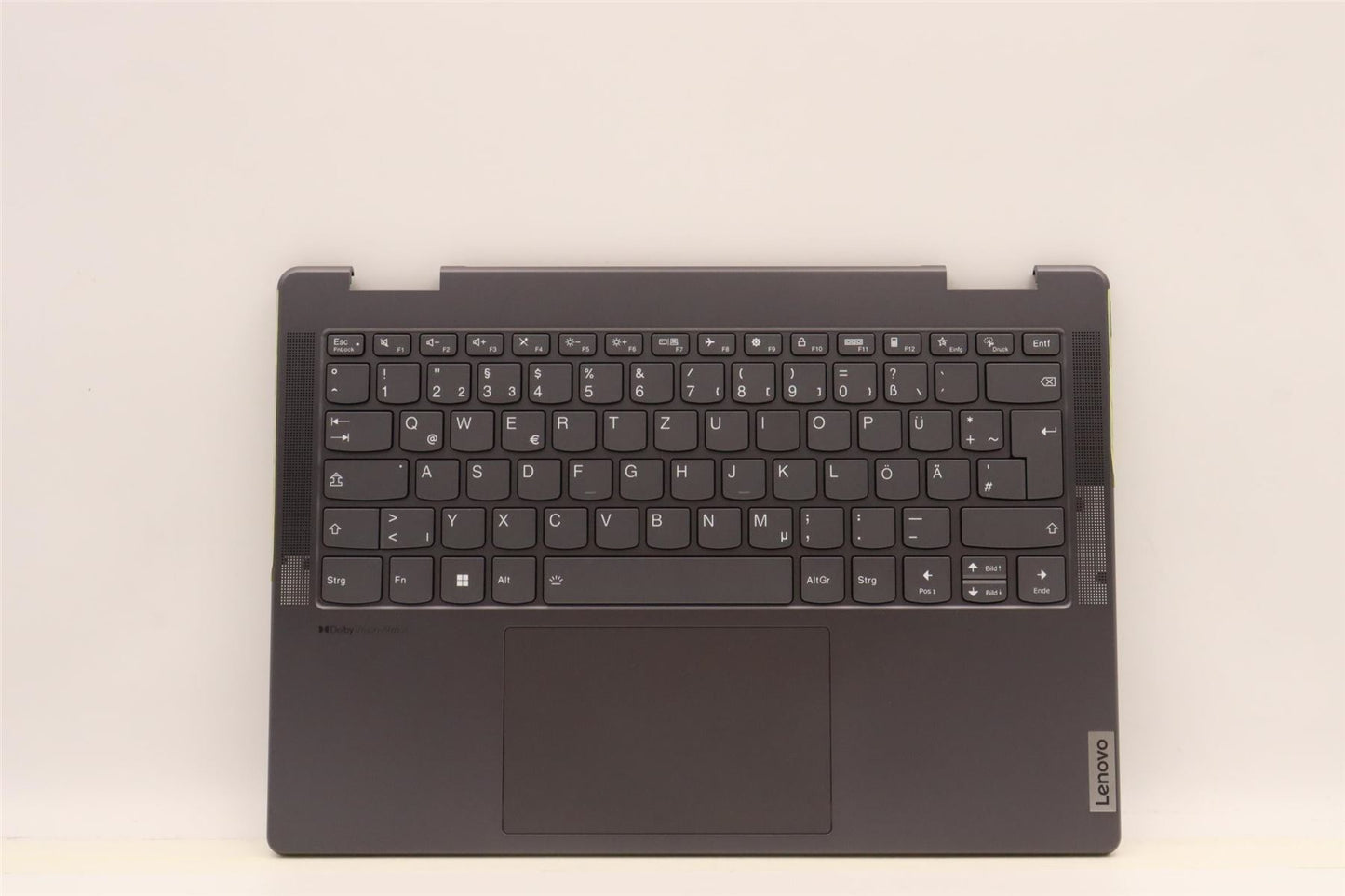 Lenovo Yoga 7 14IAL7 Palmrest Cover Touchpad Keyboard German 5CB1J02469