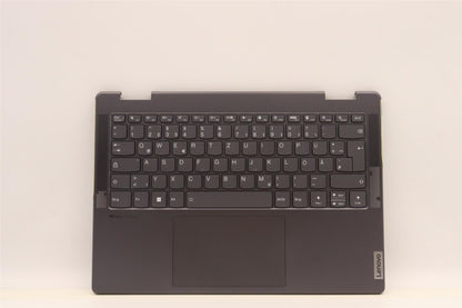 Lenovo Yoga 7 14IAL7 Palmrest Cover Touchpad Keyboard German 5CB1J02469
