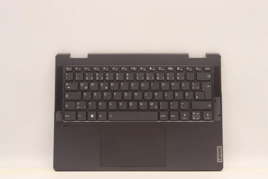 Lenovo Yoga 7 14IAL7 Palmrest Cover Touchpad Keyboard German 5CB1J02469