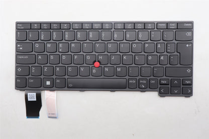 Lenovo Yoga L13 4 L13 3 Keyboard Norwegian Black Backlit 5N21H77056