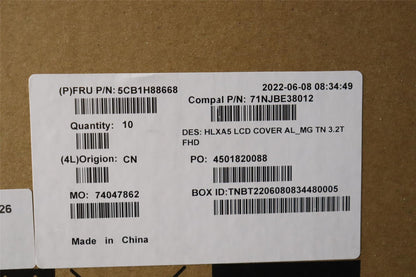 Lenovo LCD Cover C 21DL MG TN 3.2t 5CB1H88668