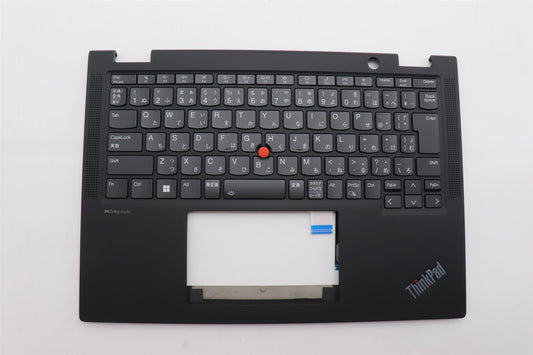 Lenovo ThinkPad X13 Gen 4 Keyboard Palmrest Top Cover Japanese Black 5M11L64135