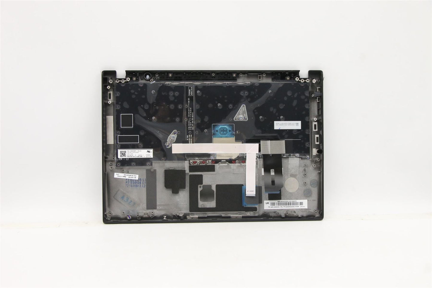 Lenovo ThinkPad T14s Keyboard Palmrest Top Cover Italian Black 5M10Z41404
