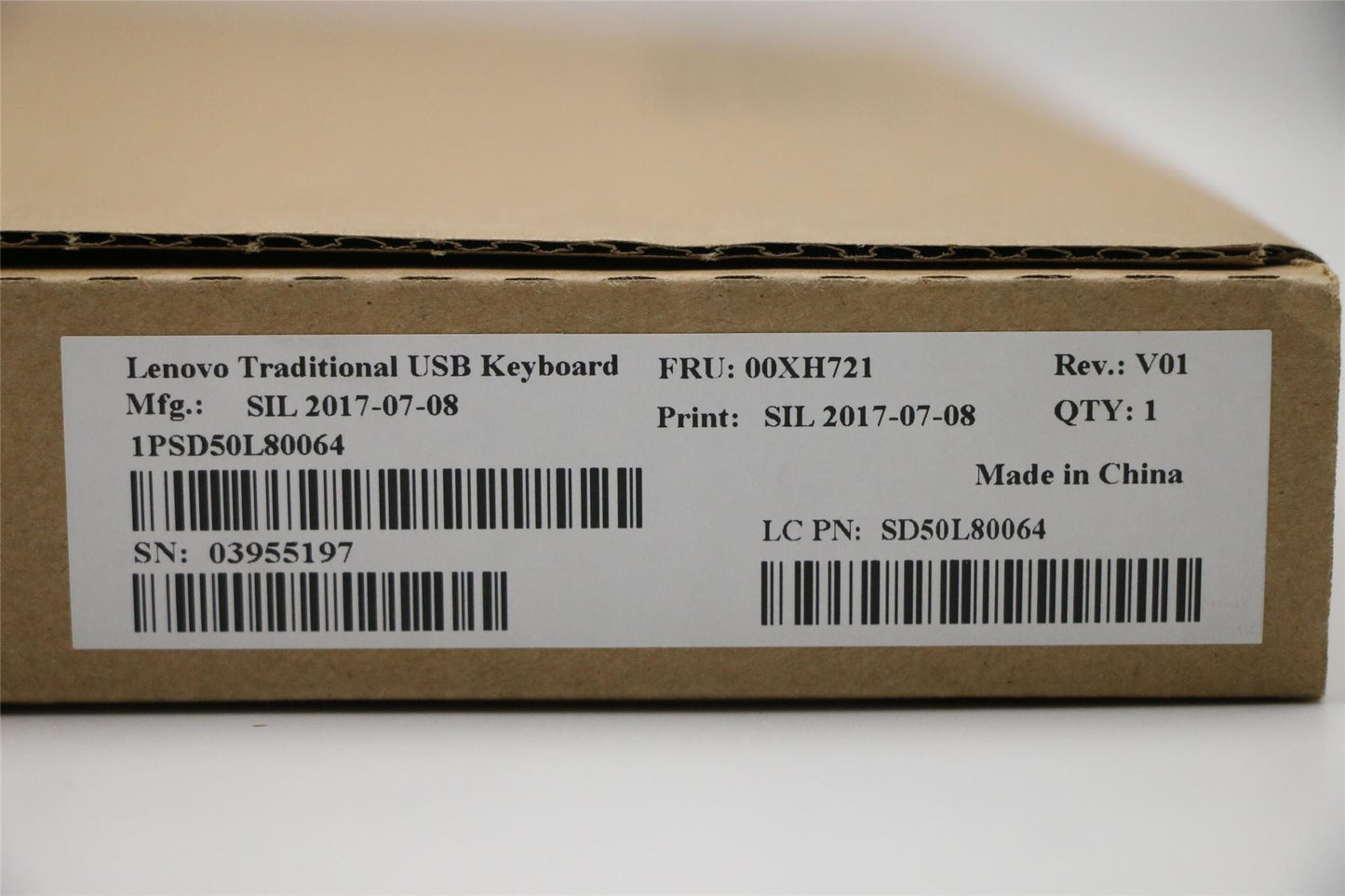 Lenovo ThinkCentre M90a Pro 3 M920z M90a 2 M90a 3 USB Wired Keyboard 00XH721
