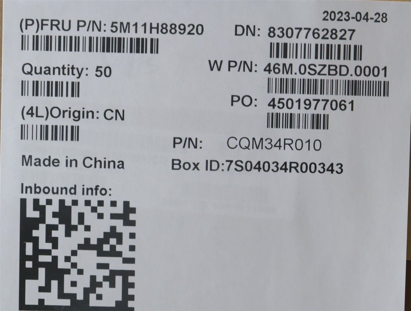 Lenovo POWER BUTTON W/FPR 13W YOGA G2 5M11H88920