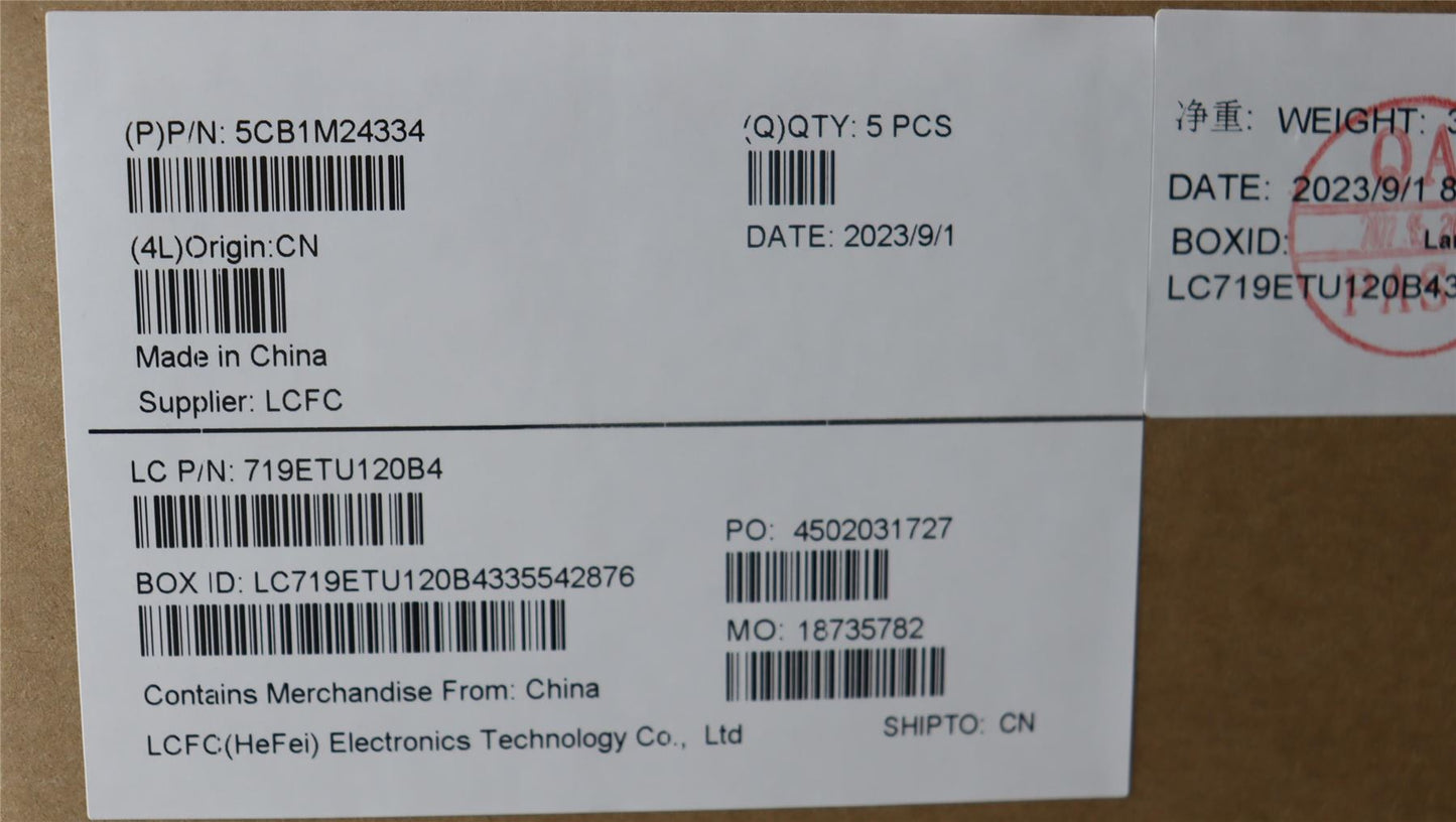 Lenovo IdeaPad 3 15IAH8 Palmrest Cover Touchpad Keyboard UK 5CB1M24334