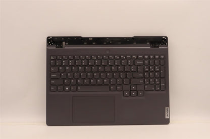 Lenovo 5 15ARH7H Palmrest Cover Touchpad Keyboard US Slate Grey 5CB1H68490