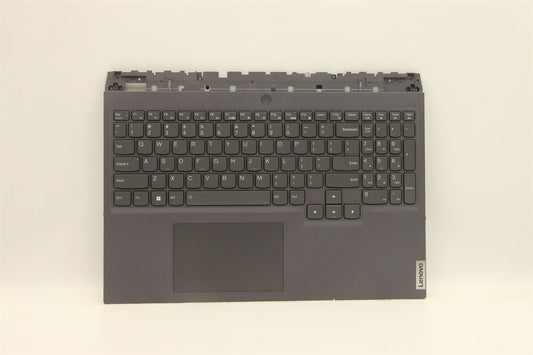 Lenovo Legion 5 16IAH7H Palmrest Touchpad Cover Keyboard US Grey 5CB1F37738