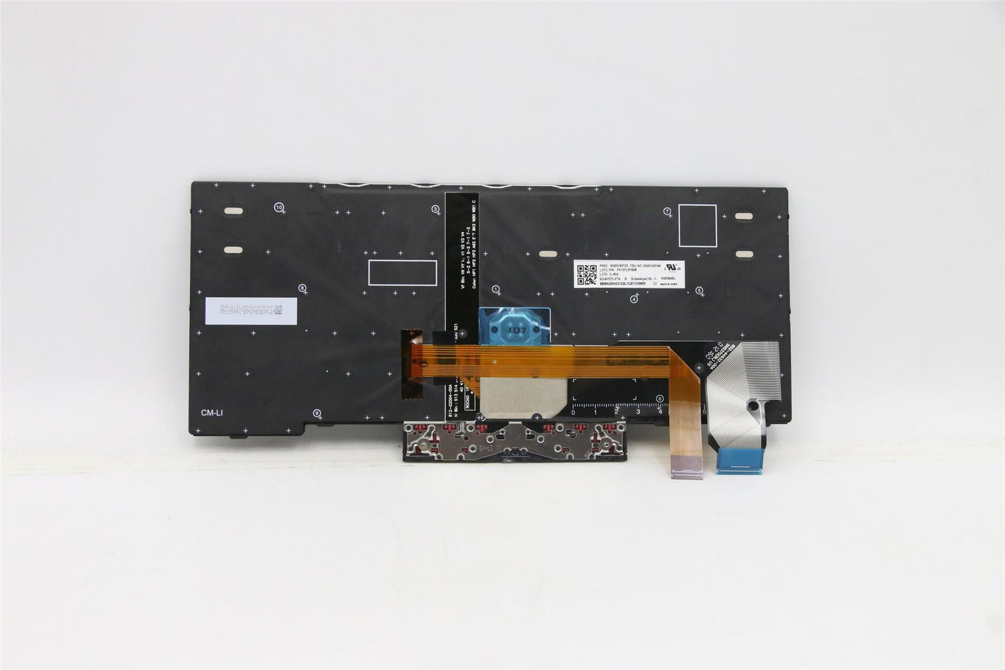 Lenovo ThinkPad X13 L13 Gen 2 s Keyboard Hebrew Black Backlit 5N20V43050