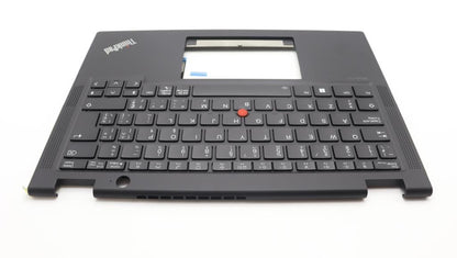 Lenovo Yoga X13 Gen 4 Palmrest Cover Keyboard French Canadian Black 5M11L64222