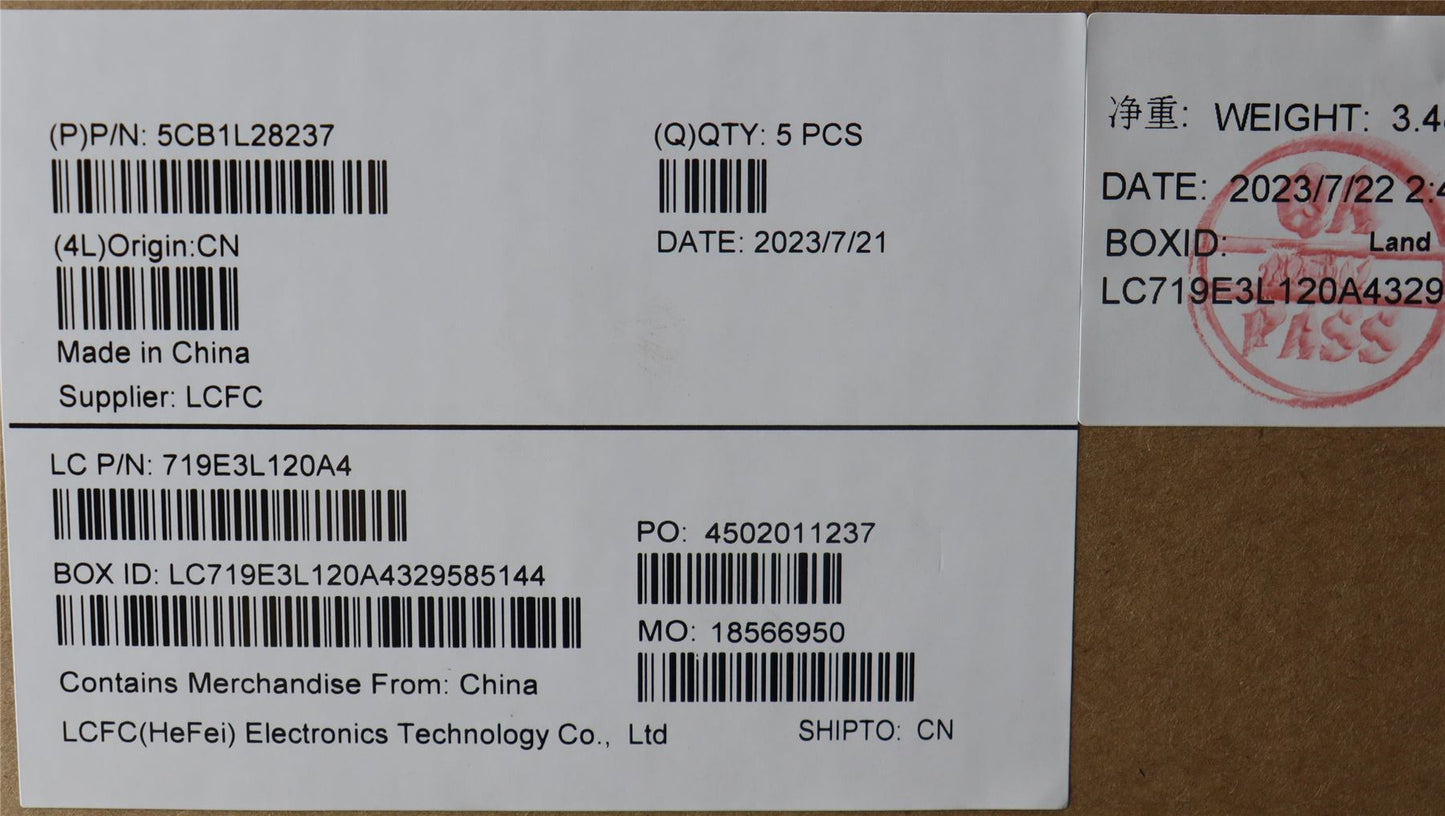 Lenovo Upper Case ASM_SWS L82XQ AGFP NBL 5CB1L28237