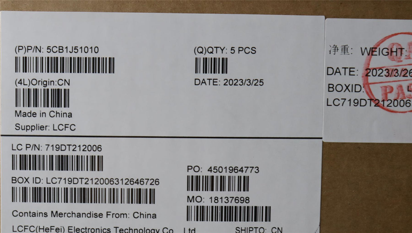 Lenovo Upper Case ASM_BEL L82UU CG 5CB1J51010