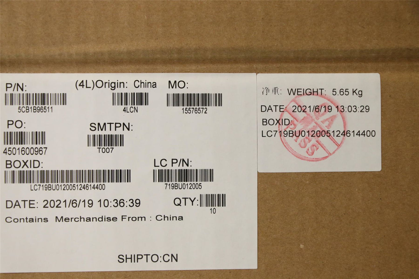Lenovo Lower Case L 82H9 W/HDD AG DIS 5CB1B96511