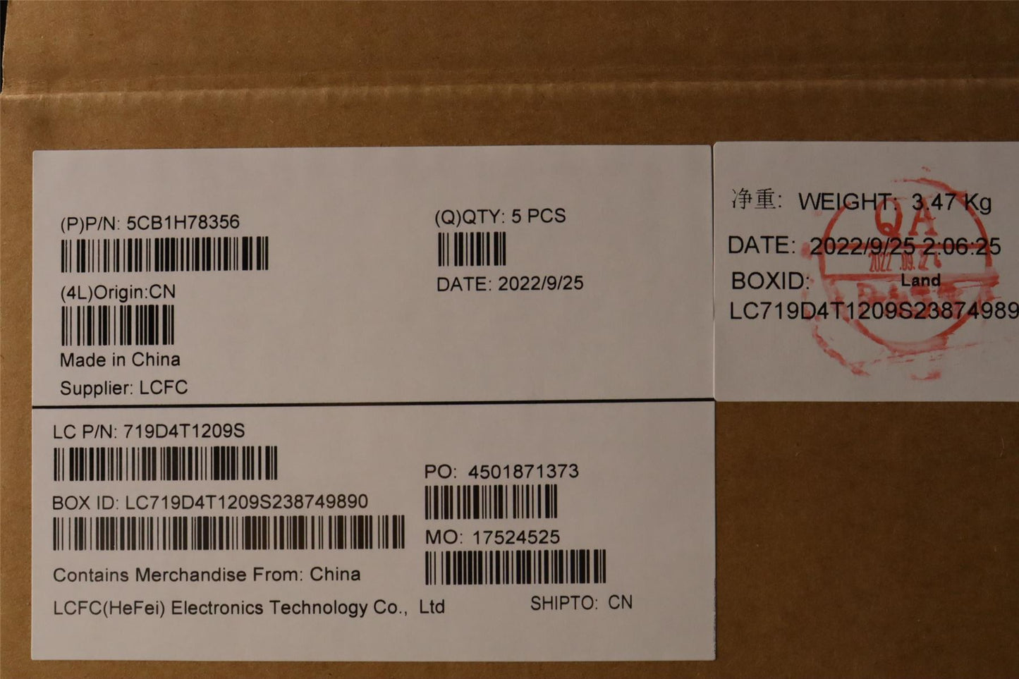 Lenovo Upper Case ASM_UKE L82RK NFP MB BL 5CB1H78356