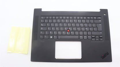 Lenovo ThinkPad P1 Gen 5 Palmrest Touchpad Cover Keyboard Belgian 5M11D12126