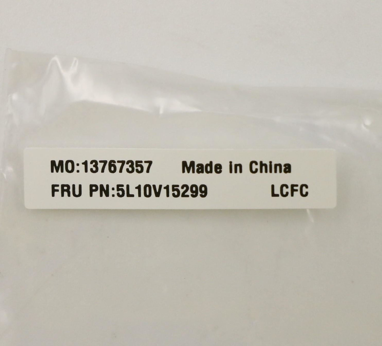 Lenovo 5L10V15299 Muldflap FRU GEO Label KIT Black