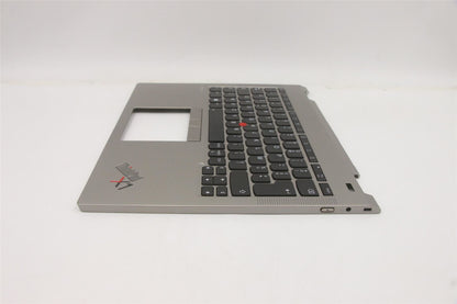Lenovo ThinkPad X1 Keyboard Palmrest Top Cover French Titanium 5M11B59889