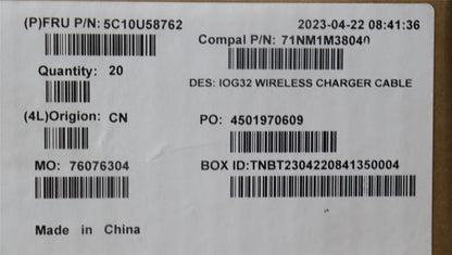 Lenovo Fru,H-CONN SET 7HQ M/B-WIRELE 5C10U58762