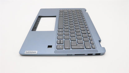 Lenovo IdeaPad 5 14ABR8 Keyboard Palmrest Top Cover German Silver 5CB1K20861