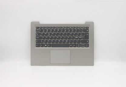 Lenovo IdeaPad S130-14IGM Keyboard Palmrest Top Cover Nordic Grey 5CB0R61132